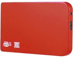 Externe Harde Schijf - Draagbare Opslag - Gegevens Back-uppen - Hoge Snelheid Transfer - 64 GB - Rood