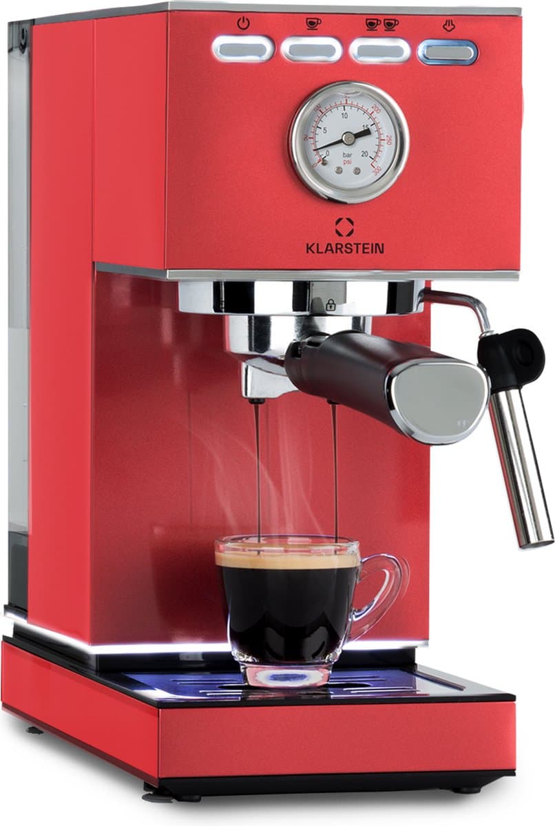 Pausa Espresso Maker 1350 Watt 20 Bar Druk Waterreservoir: 1,4 Liter Roestvrij Staal — afbeelding 1