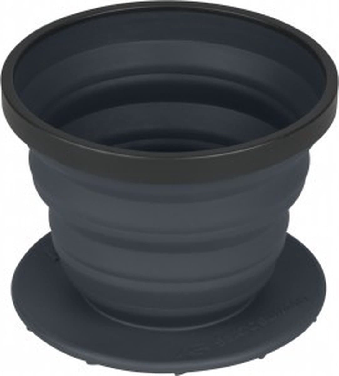 Sea To Summit Koffiefilter X-brew Siliconen/nylon Antraciet — afbeelding 1