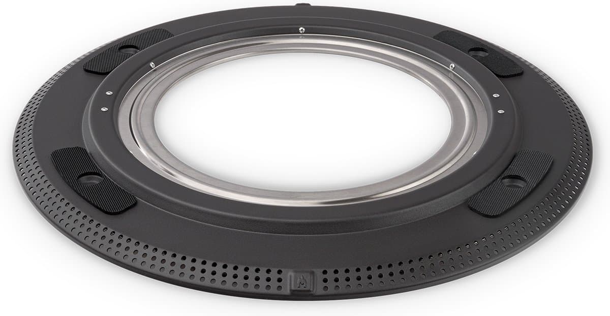 Solo Stove Lazy Susan Draaiplateau voor Pi Pizzaoven, Lazy PiZolo | Lazy Susan Hardware, 360° Rotatie voor je Pi Pizzaoven Alleen Hout, Staal/Rubber/Aluminium, Diameter: 52 cm — afbeelding 1