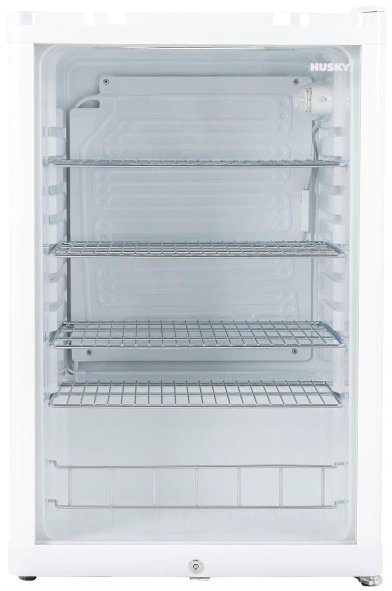 Husky KK110-WH-NL-HU - Koeler - Met Glazen Deur - 122 Liter - 36dB - Wit — afbeelding 1