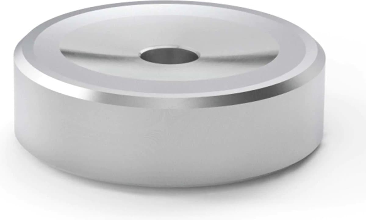 Pro-Ject Adapt it – Toerenadapter 7” – Spelen van Singles – Voor platenspeler – Zilver (per stuk – 1 stuk) — afbeelding 1