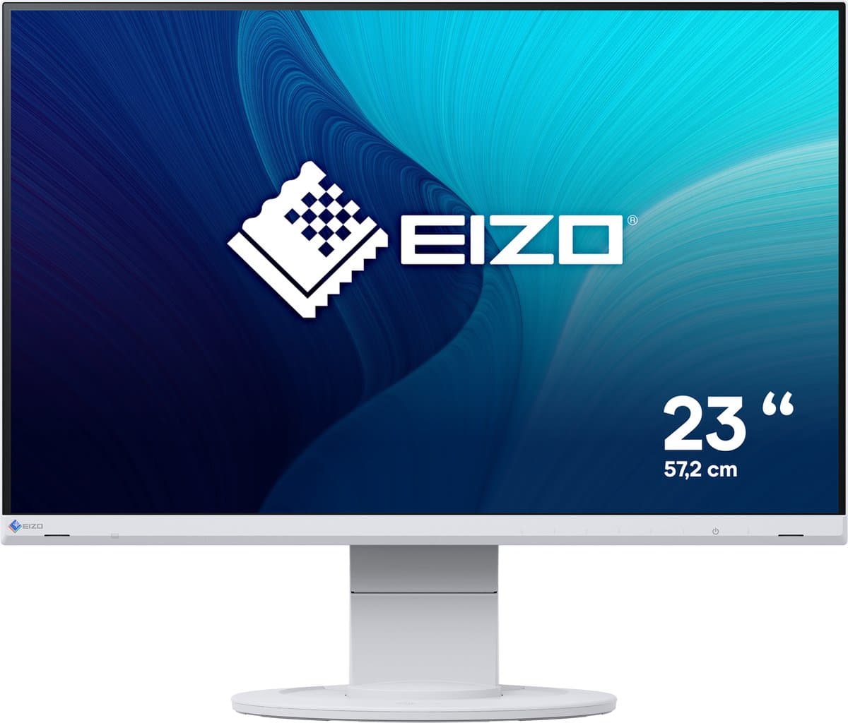EIZO FlexScan EV2360-WT - 22.5" LED Display - WUXGA - Wit — afbeelding 1