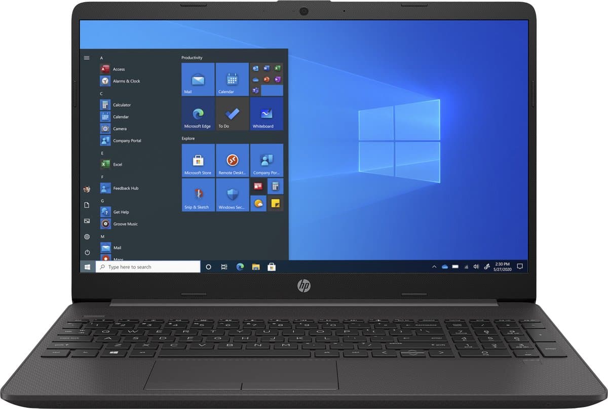 HP 250 G8 Intel® Core™ i3 i3-1005G1 Laptop 39,6 cm (15.6") Full HD 8 GB DDR4-SDRAM 256 GB SSD Wi-Fi 5 (802.11ac) Windows 10 Home Zwart — afbeelding 1