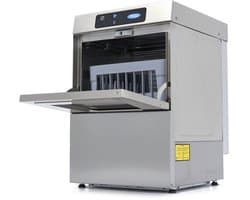 Glazenspoelmachine - 35 x 35 cm - met Afvoer-, Glansspoel- en Zeeppomp - Digitaal Display - 230V