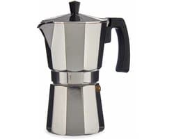 Kinvara Percolator Italiaans koffiezetter - Aluminium - zilver - 450 ml - Koffiezetter