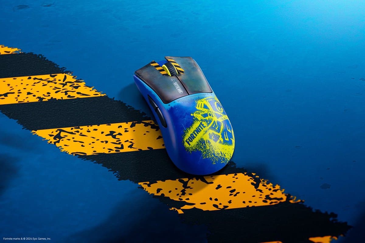 Razer DeathAdder V3 Pro - Fortnite Edition muis Gamen Rechtshandig RF Wireless + USB Type-C Optisch 30000 DPI — afbeelding 1