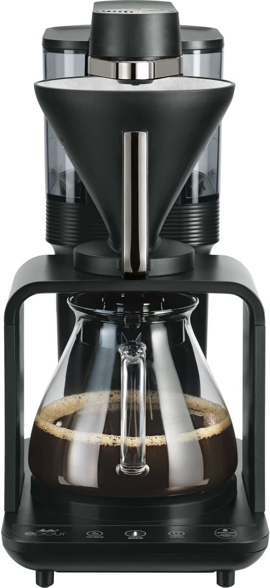 Melitta Epour koffiezetapparaat 1024-11 zwart chroom — afbeelding 1