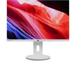 Lenovo C24d-20 LED display 61 cm (24") 1920 x 1200 Pixels Full HD Grijs, Wit