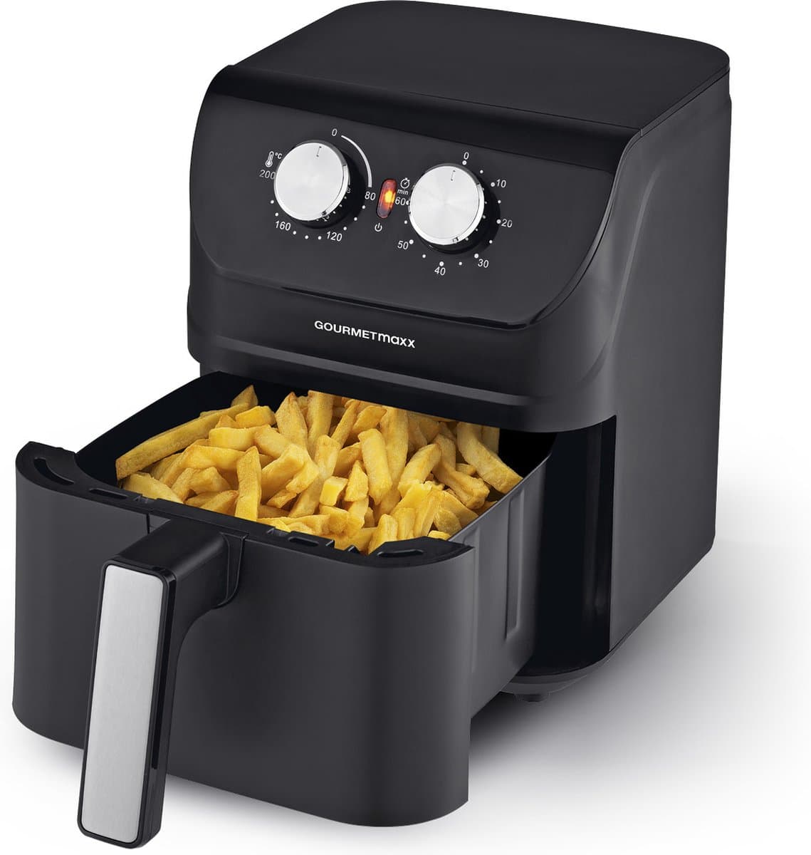 GOURMETmaxx heteluchtfriteuse 4 L - 3 in 1: heteluchtoven, grill & friteuse — afbeelding 1