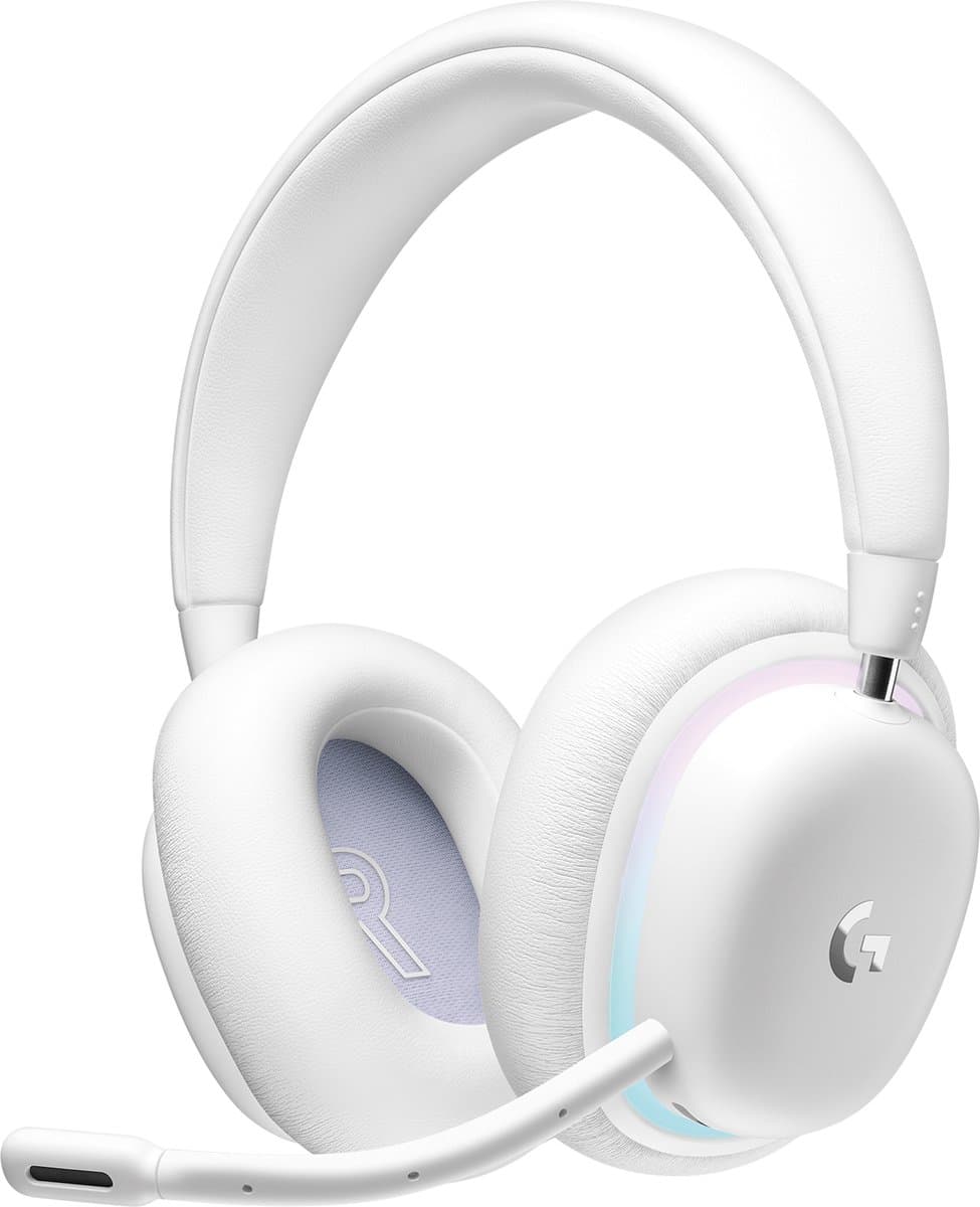 Logitech G735 Aurora - Draadloze Gaming Headset - Bluetooth - Wit — afbeelding 1