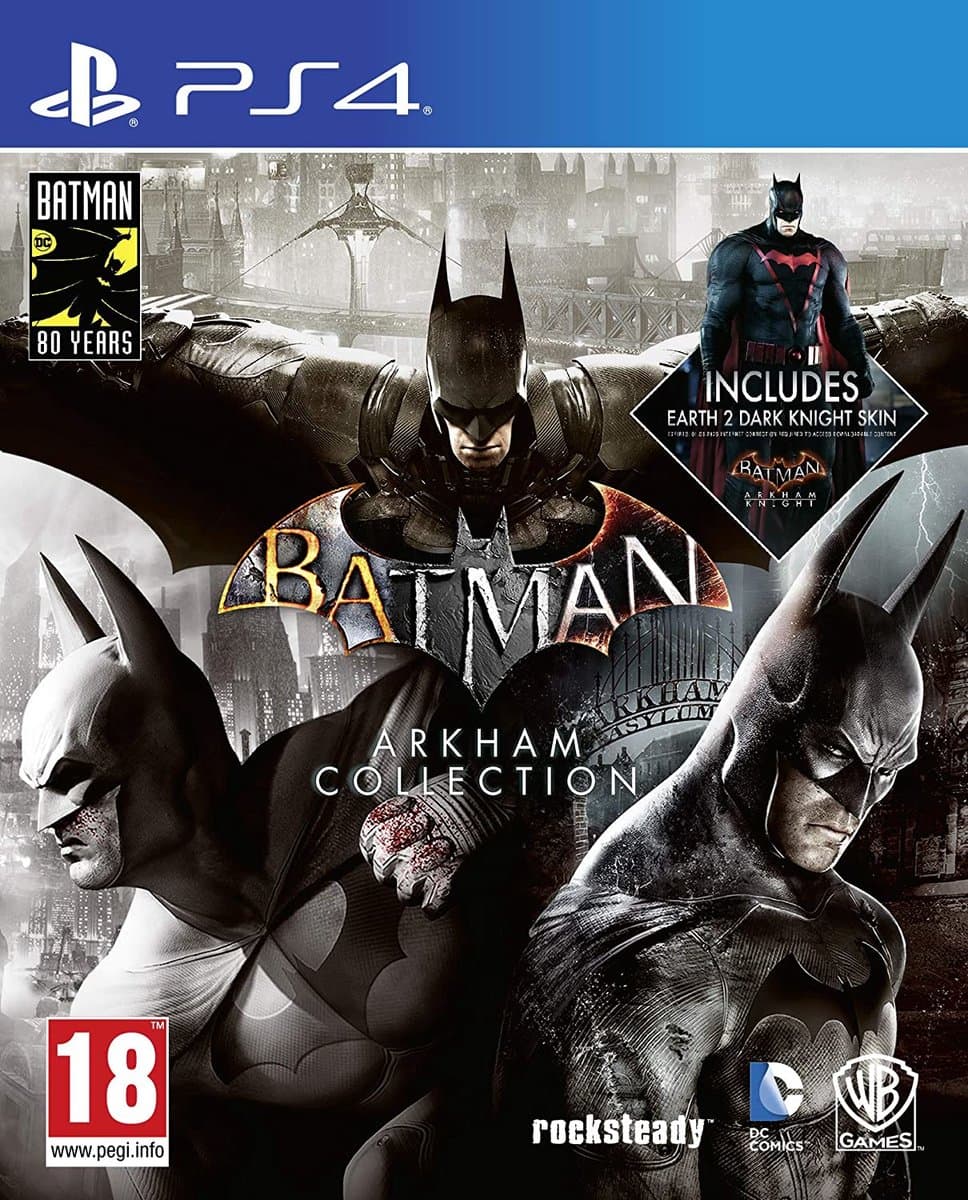 Warner Bros Batman Arkham Trilogy Anthologie Engels PlayStation 4 — afbeelding 1