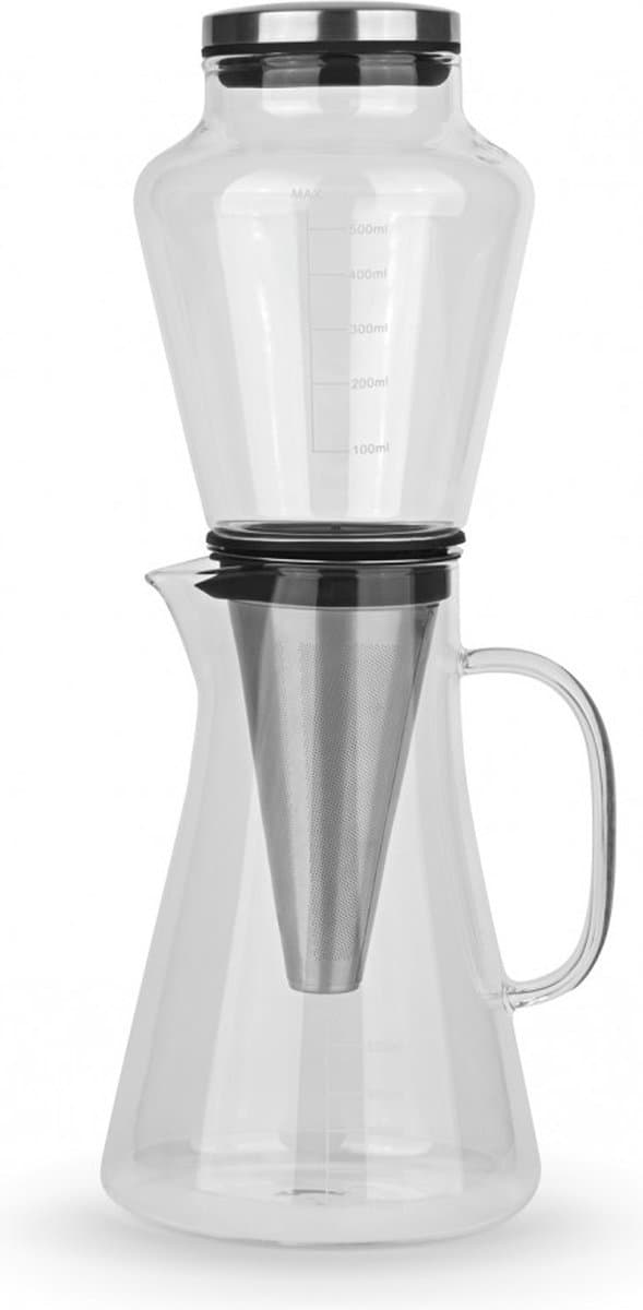 BEEM Cold Drip Koffiezetapparaat – 500ML – Cold Brew – ijskoffiemaker – cold drip coffe maker – duurzame uitneembare filter — afbeelding 1