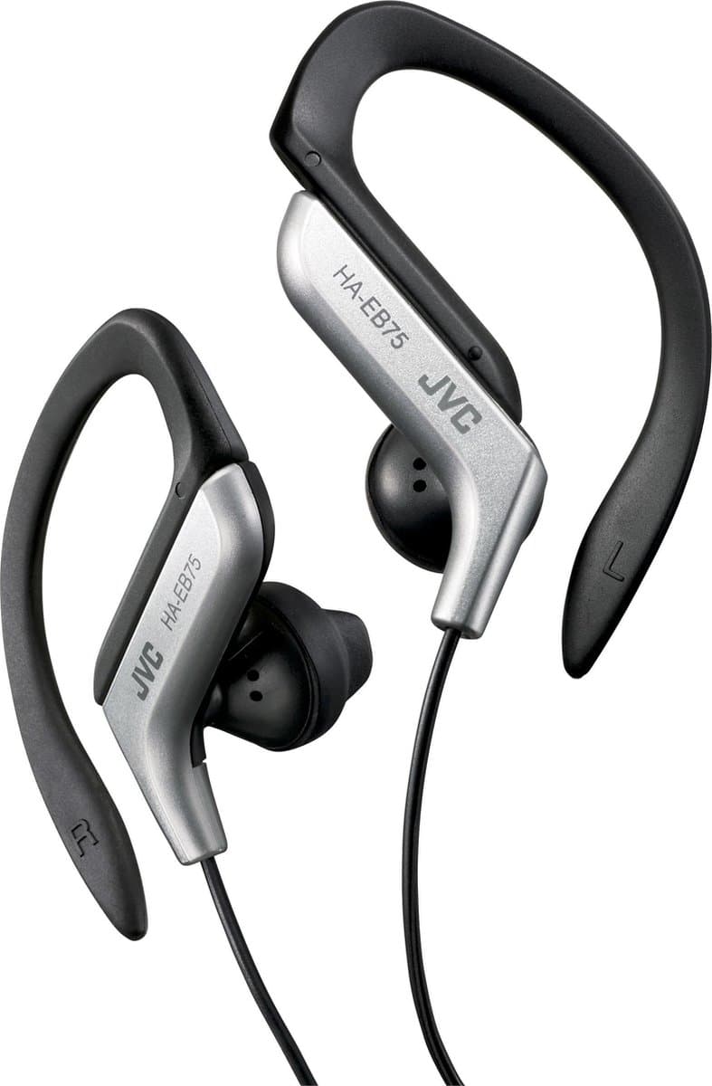 JVC HA-EB75-S - Sport Clip hoofdtelefoon - Zilver — afbeelding 1