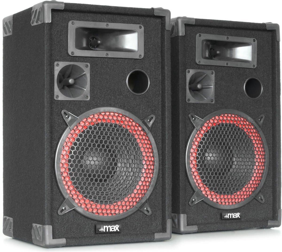 Luidsprekerset – MAX XEN3508 luidsprekerset 3-weg met 8” woofers - 500W — afbeelding 1
