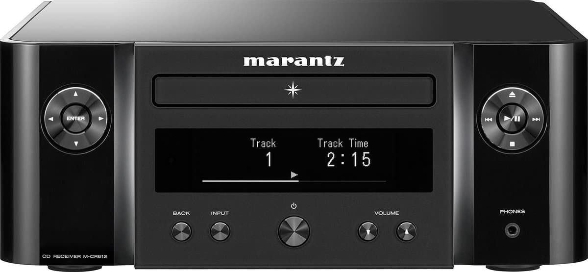 Marantz M-CR612/N1B stereo-receiver met ingebouwde CD speler — afbeelding 1
