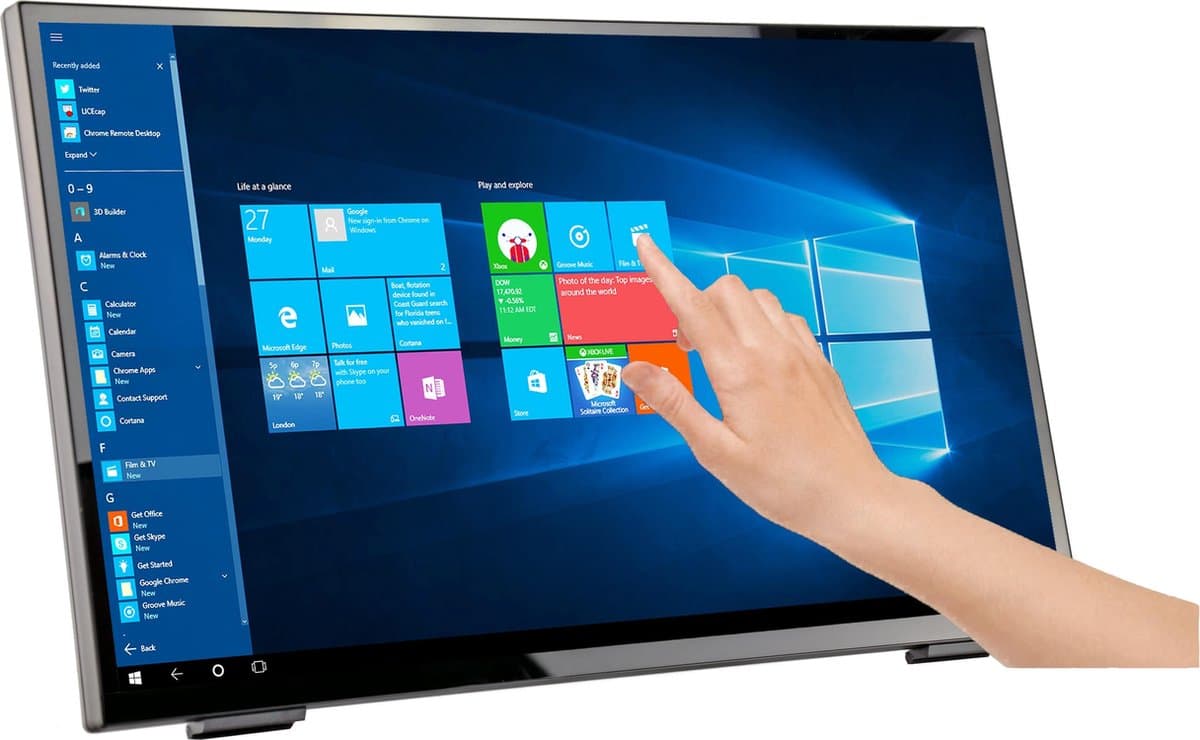 Monitor Hannspree HT248PPB LED Full HD 23,8" — afbeelding 1
