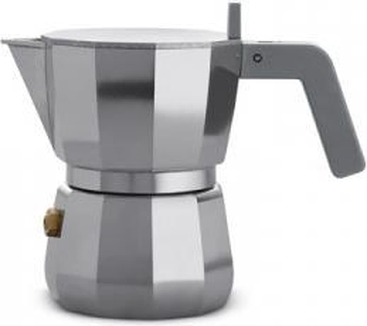 Alessi Moka Perculator 1 Kops Grijs — afbeelding 1