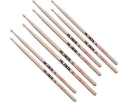 Vic Firth 5A promopack - Voordeelpack; 3 paar + 1 paar gratis!