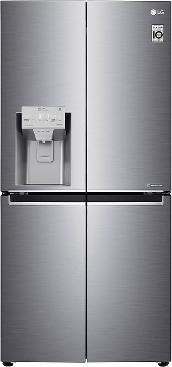 LG GML844PZKZ Amerikaanse koelkast met DoorCooling+™ - Smal design - 506L inhoud - Water- & ijsdispenser - Total No Frost - Inverter Linear Compressor — afbeelding 1