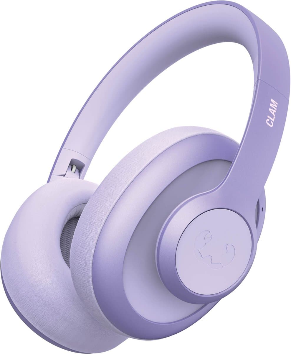 FRESH 'N REBEL Clam Ace 3HP4300DL Over-ear Draadloze hoofdtelefoon met Noise-cancelling Paars — afbeelding 1
