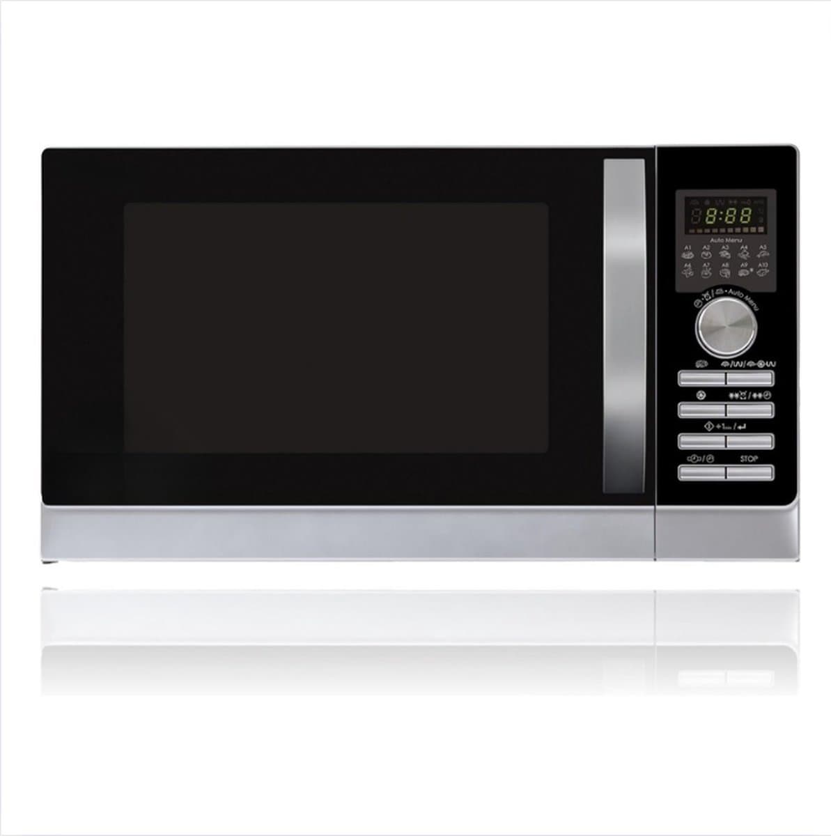 Combimagnetron Met Hetelucht - Combi Oven Magnetron Hetelucht Met 10 Automatische Programma's - Combi Oven Magnetron Vrijstaand Met 25 Liter Ruimte — afbeelding 1