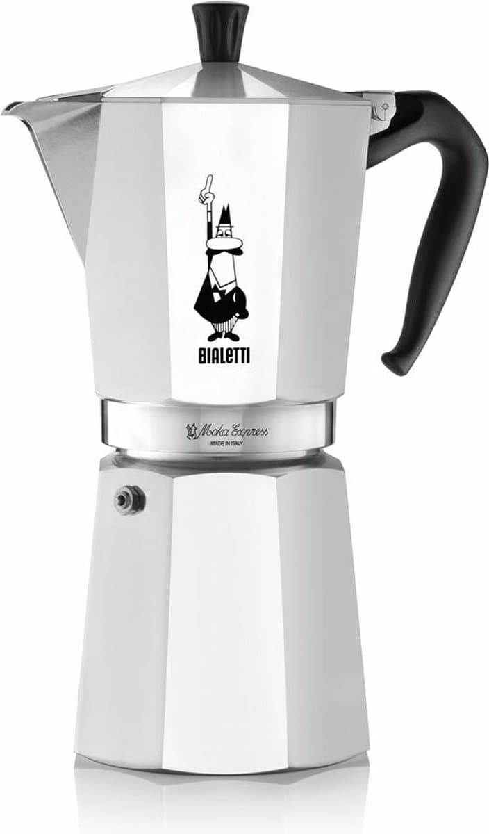 Bialetti Moka Express 18 Kops – Espressopot – Aluminium – 810 ml — afbeelding 1
