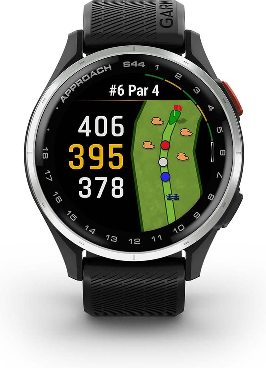 Garmin Approach S44 golf horloge - black - 43.000 wereldwijde golfbanen — afbeelding 1