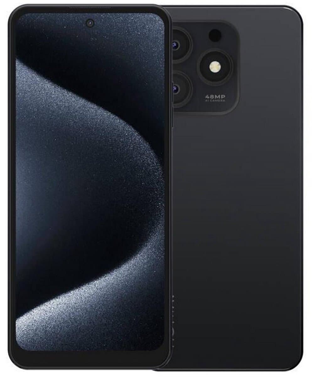 HOTWAV Note 13 Max - smartphones zonder abonnement - 256 GB - 5160 mAh - 4G Dual SIM - Face ID - GPS - Vingerafdrukherkenning - Zwart — afbeelding 1
