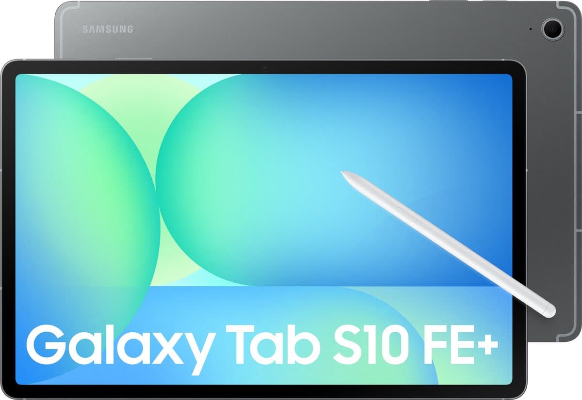 Samsung Galaxy Tab S10 FE Plus - 5G - 128GB - Gray — afbeelding 1