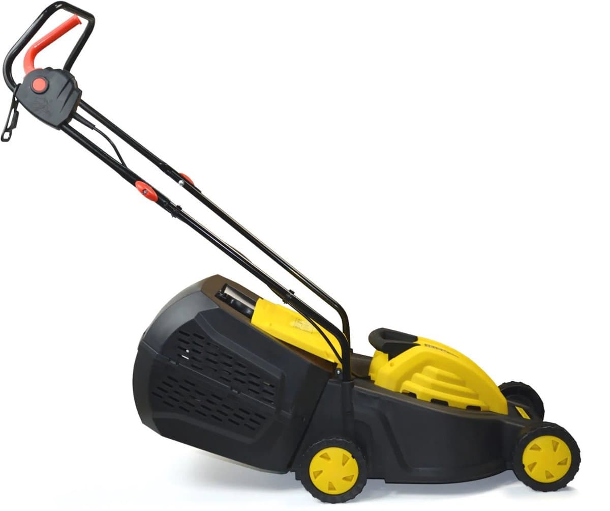 John Gardener Elektrische grasmaaier - Borstelloos - 32 cm - Inductiemotor - 3 maaihoogtes — afbeelding 1