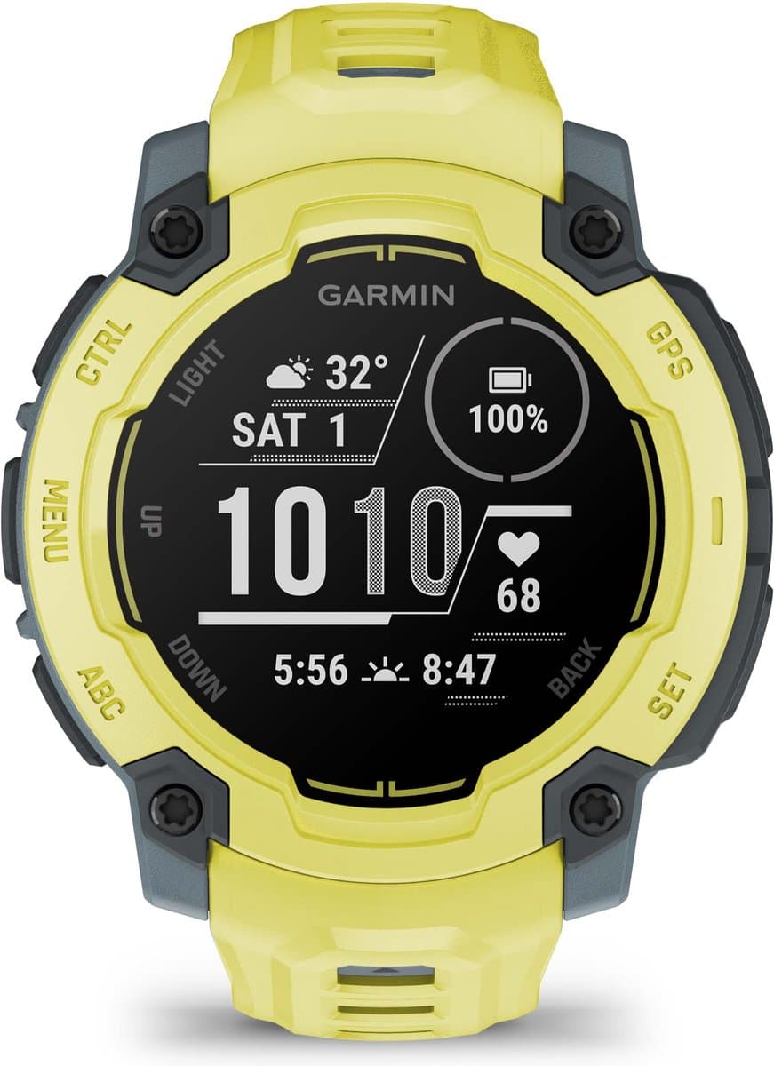 Garmin Instinct E - Smartwatch - 45 mm - Geel en Zwart — afbeelding 1