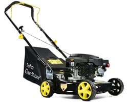 John Gardener Grasmaaier - Metalen Behuizing - 40 cm - 3 Hoogtestanden - Compact en Lichtgewicht