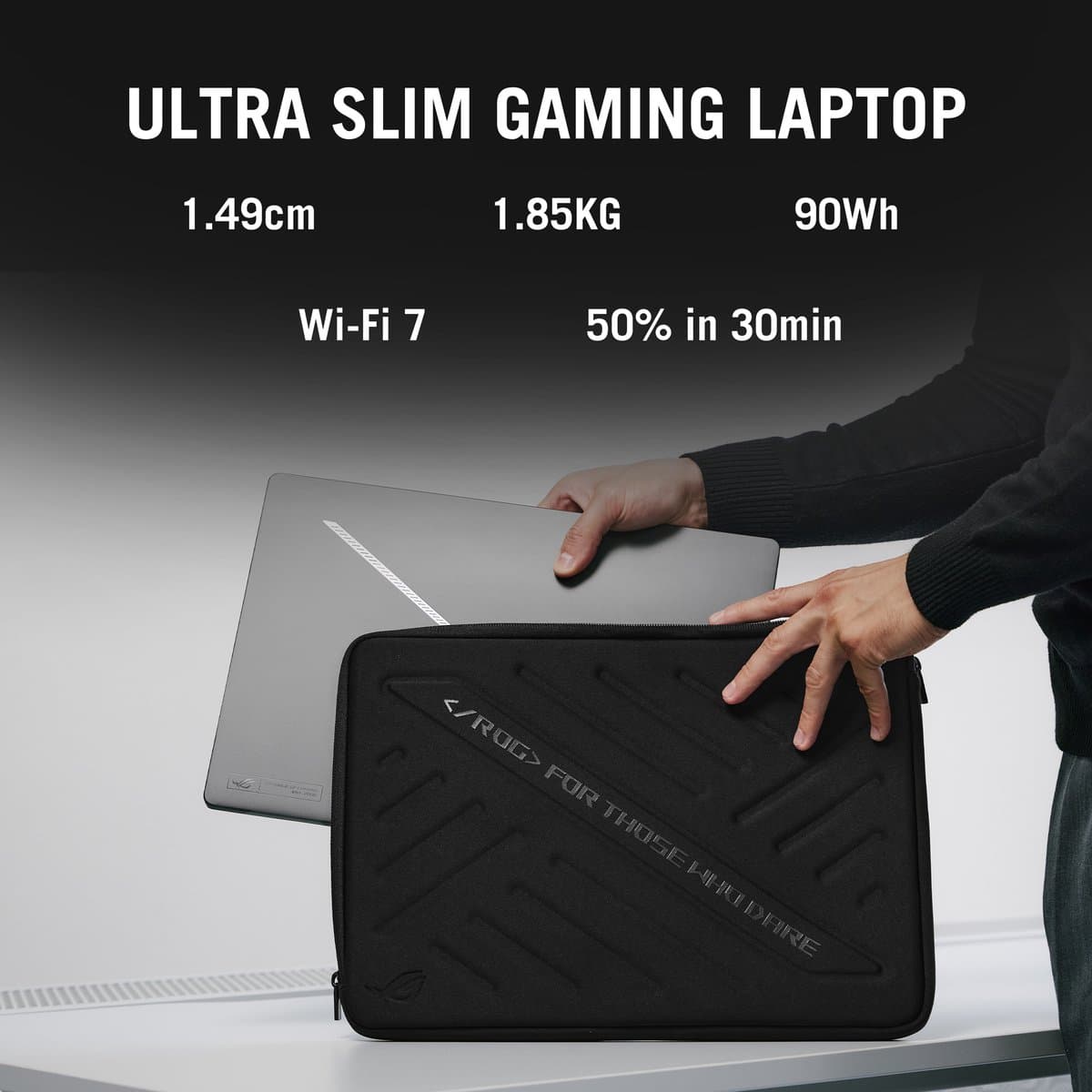 ASUS ROG Zephyrus G16 GU605CX-QR106W - Gaming Laptop - 16 inch - 240 Hz — afbeelding 1