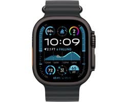 Apple Watch Ultra 2 GPS + Cellular 49mm Black Titanium Case with Black Ocean Band