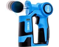 Handheld Diepe Spier Massagegun met 6 Massagekoppen en 5 Snelheden
