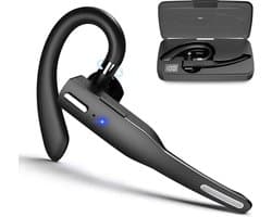 Otiume - Draadloze Headset met Microfoon – Noise Canceling oortjes – Handsfree Bellen – Bluetooth - Zwart