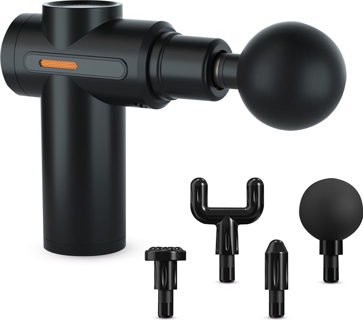 Palmwood Massage Gun - Mini Massage gun - Massage Apparaat - Massage pistool - incl. 4 opzetstukken - Draadloos — afbeelding 1