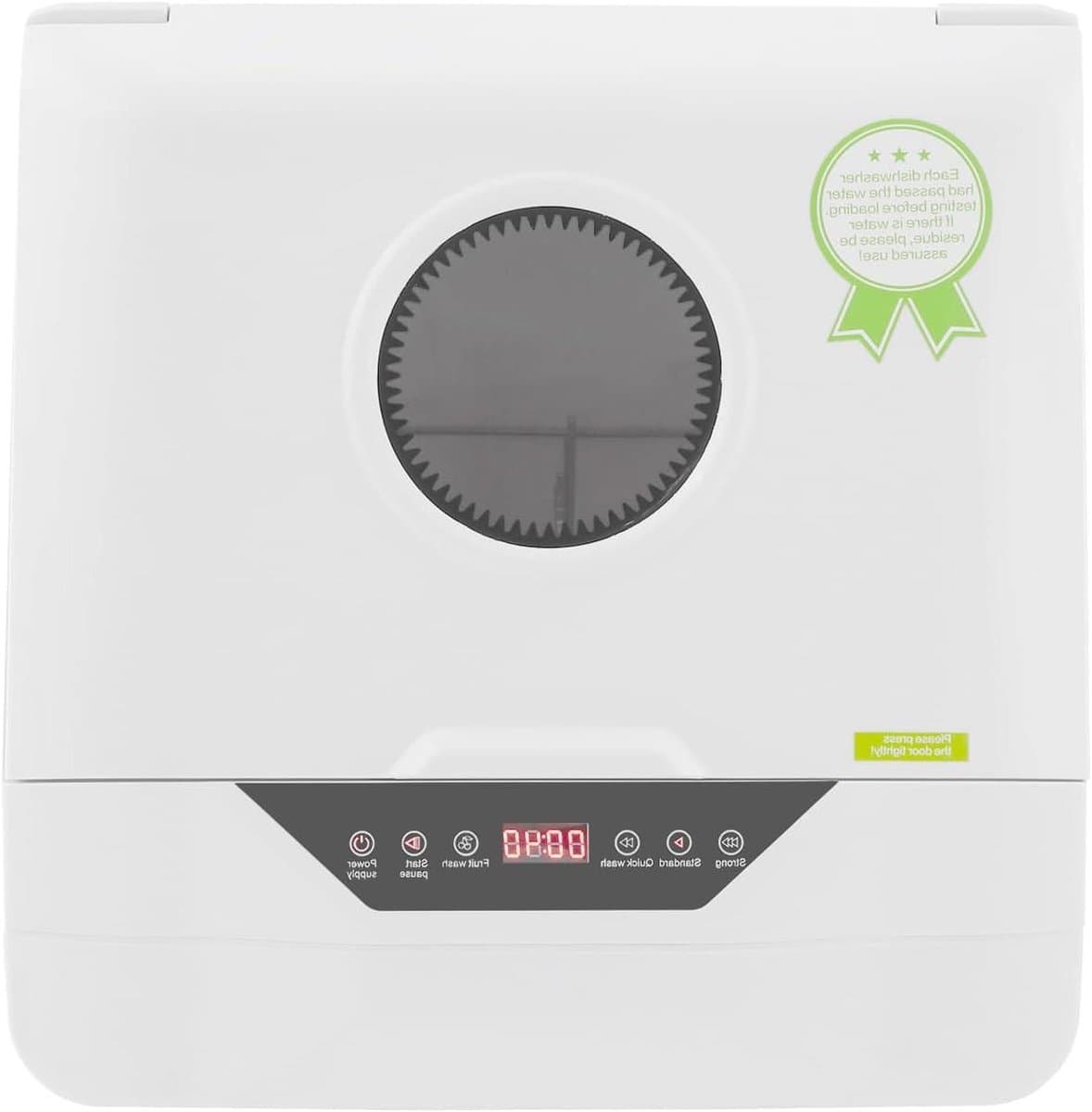 Mini vaatwasser - Tafelmodel apparaat - Kleine ruimtes - Vier wasprogramma's - 2-5 personen - Wit — afbeelding 1