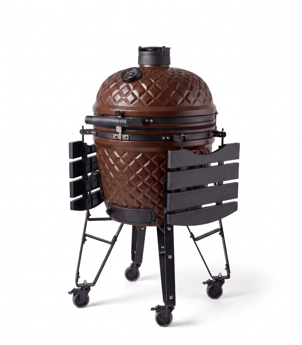 BASTE kamado bbq large - 21 inch - Chocolade bruin — afbeelding 1