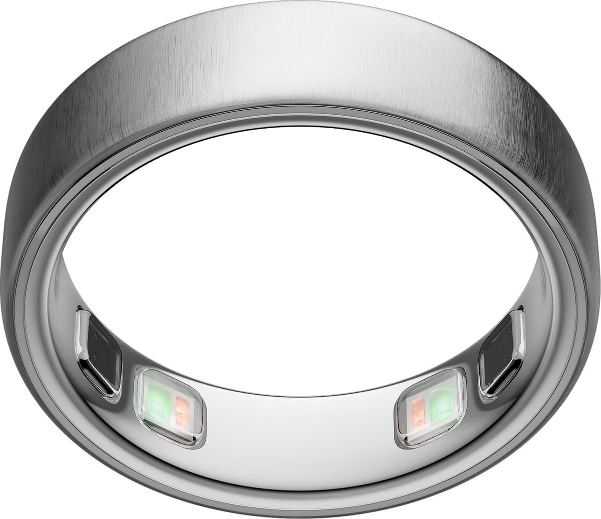 Oura Ring 5 Maat 11 Brushed Silver — afbeelding 1
