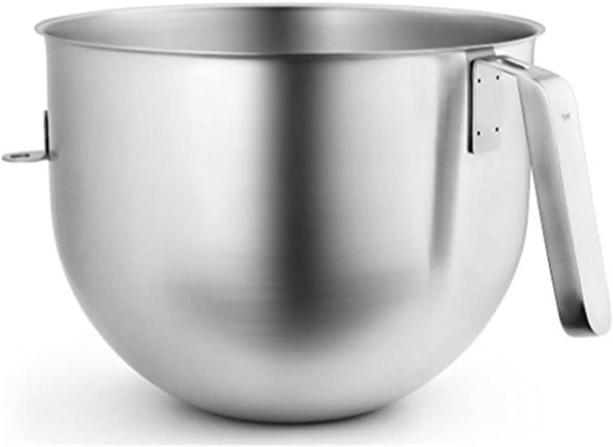 Blender Kom - Reserve Kom - Bakken en Mixen - Voedselveilig Roestvrij Staal - 7 Liter Inhoud - Zilverkleurig — afbeelding 1