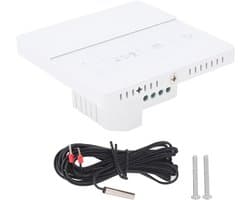 Slimme Thermostaat - Temperatuurregelaar - Comfort Verwarmen - WiFi App Bediening - AC90-240V - Wit