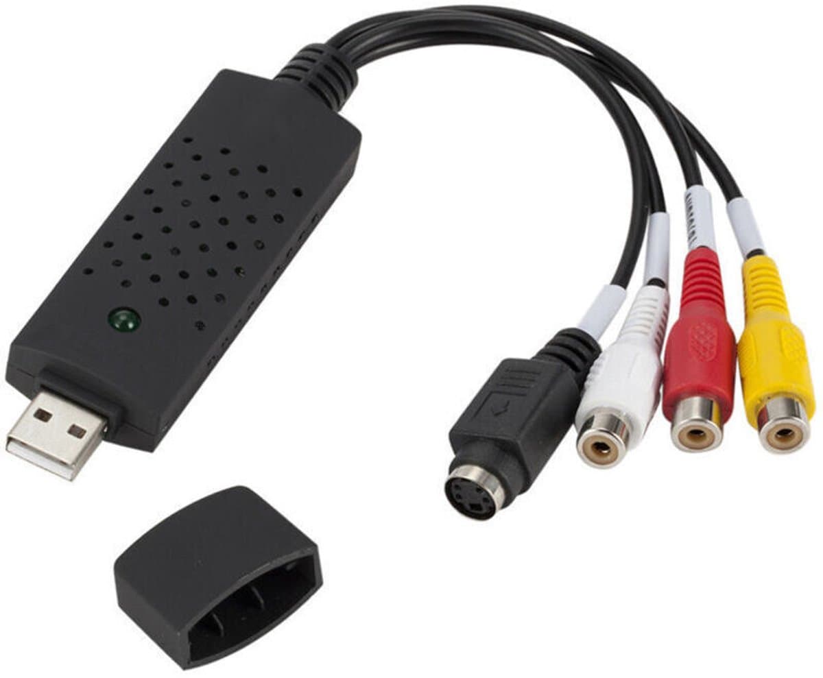 USB-videocapturekaart, eenvoudige USB-capturekaart, AV-signaalacquisitie-datacapturekaart — afbeelding 1