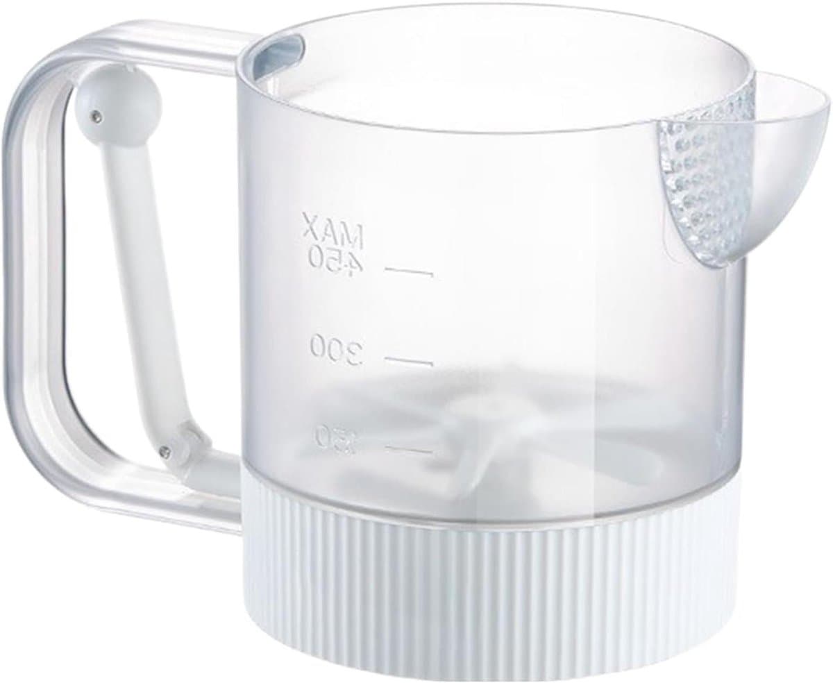 Eierroerbeker - Keukenmixer container - Bakken en kloppen - Semi-automatische garde - 185 x 115 x 106 cm - Wit — afbeelding 1