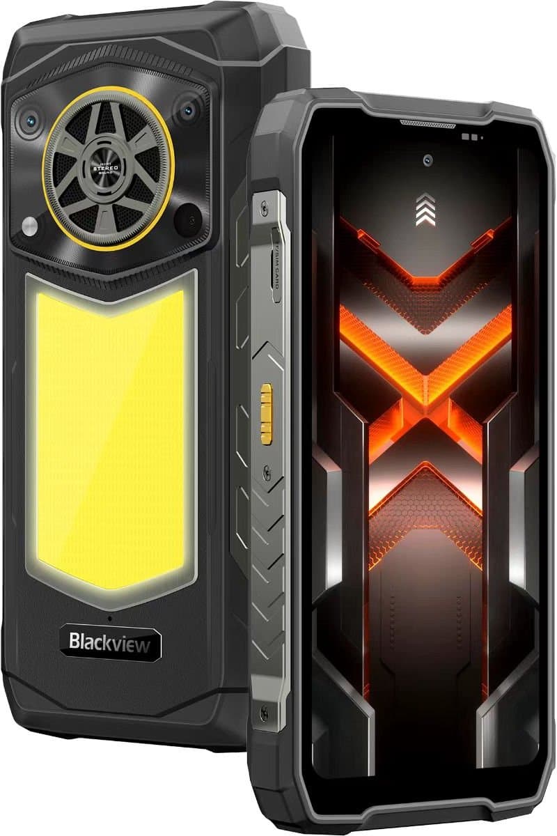 Robuuste Smartphone - Blackview Rock 5 - 48GB RAM - 256GB ROM - 20000 mAh - 6,78" 120Hz - Android 16 - Nieuwe telefoons 2026 - Zwart — afbeelding 1