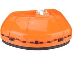 Dailygoods- Bosmaaier Cover - Rood Kunststof - Geschikt voor 26 mm/28 mm - Stofdichte Bescherming - Afmetingen 37 x 20 cm - Lichtgewicht 265g - Trimmer Cover