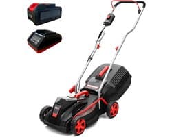 Florixa® Grasmaaier Accu - Grasmaaier Elektrisch - Grasmaaier Benzine - Grasmaaier Benzine Zelftrekkend - 42cm x 118cm x 100cm; 12.5 kg