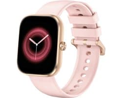 Sytifro Smartwatch dames met Bluetooth Bellen - 1,83" HD Touchscreen Horloge - Sporthorloge met 100+ Sportmodi - Hartslagmeter - SpO2 Meting - Slaapmonitor, IP68 Waterbestendig - Compatibel met Android & iPhone - roze