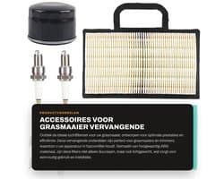 Dailygoods - Accessoires voor grasmaaier - Vervangende luchtfilterset - Duurzaam en sterk - Hoogwaardig ABS-materiaal - Verbeterde efficiëntie - Gesch...